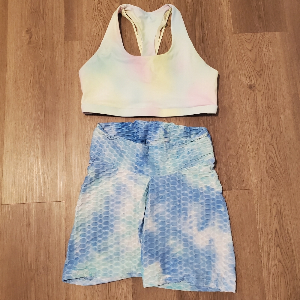 XL Tiedye Workout Set